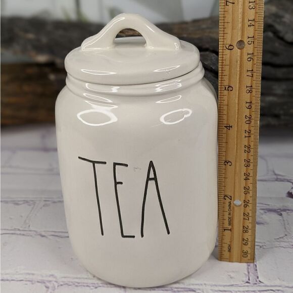 Rae Dunn TEA Ceramic Canister - Picture 7 of 8